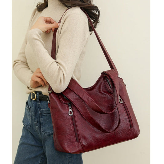 👜 RETRO NAGY KAPACITÁSÚ ÁLLÍTHATÓ CROSSBODY KÉZITÁSKA