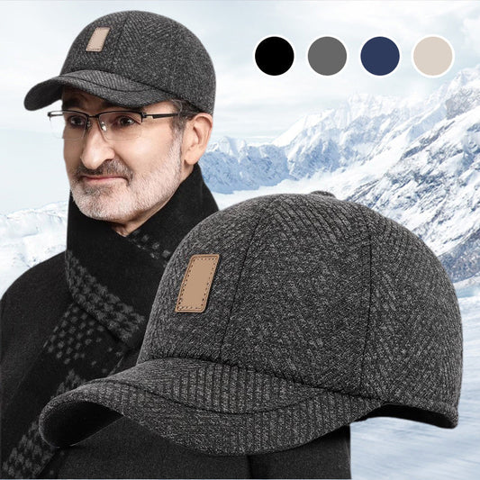 🔥 VASTAG, MELEG BASEBALL SAPKA FÜLVÉDŐVEL