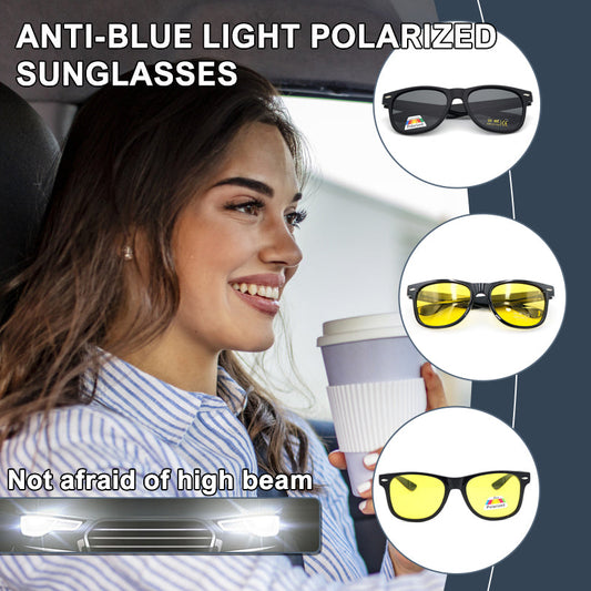 👓 DIVATOS, KÉK FÉNY ELLENI POLARIZÁLT NAPSZEMÜVEG