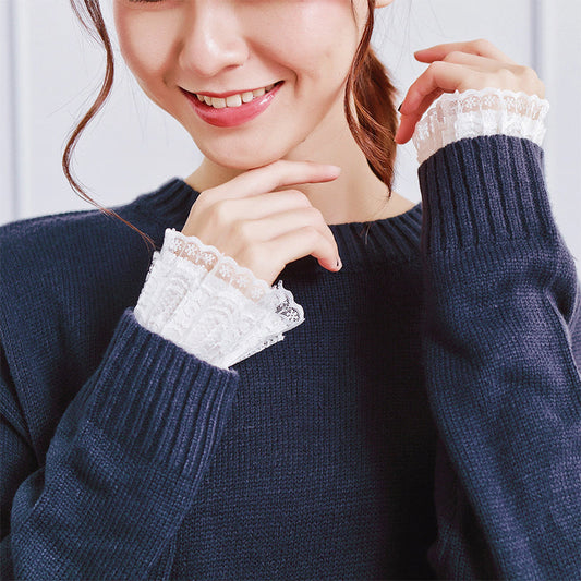 🎀 LEVEHETŐ CSIPKE ELEGÁNS MANDZSETTA