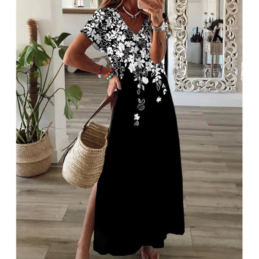 👗 Divatos nyomtatott ruha