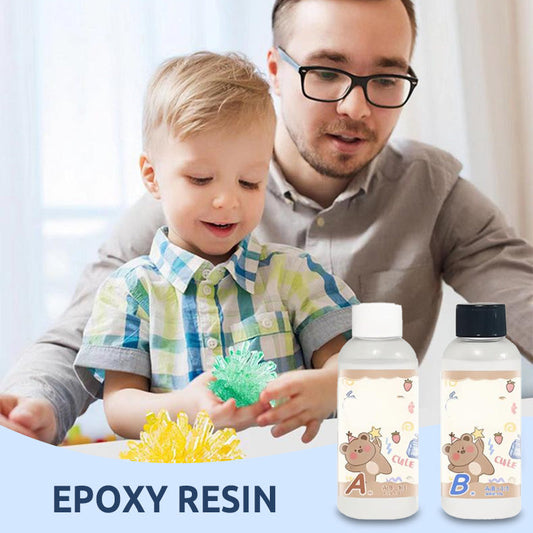 🎨 Epoxigyanta AB Ragasztó - Áttetsző Csepegős Ragasztó, Korlátlan Kreativitás!