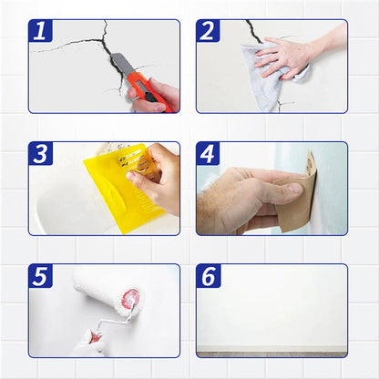 🌿 Zöld faljavító megoldás - Rugalmas, repedésálló és könnyen alkalmazható!