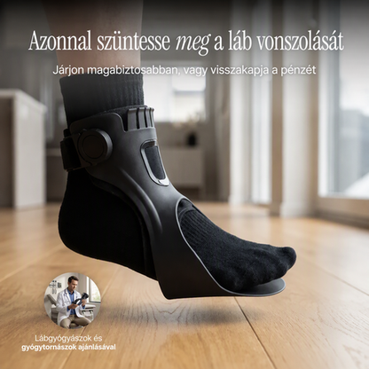 🚶‍♂️🦶 Lábfejleszállás elleni ortézis – ergonómikus lábfogás járás közben ✨