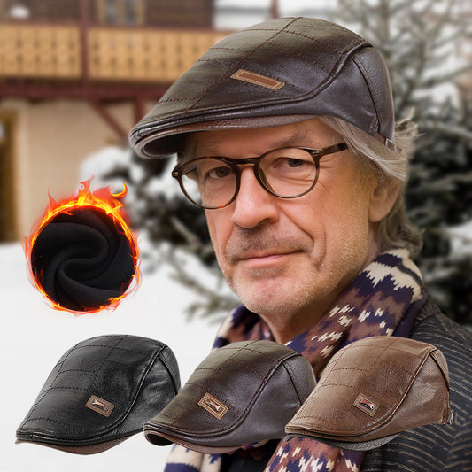 🎩Új divat bőr barett