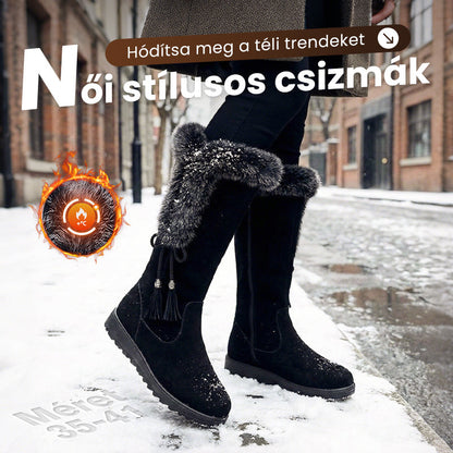 🌸Időkorlátozott ajánlat🎄 Női meleg, csúszásmentes, tartós csizma❄️