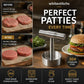 🥩✨ Kerek Steakprés: Tökéletes Húspogácsa és Profi Formázás! 🍔