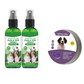 🍃 Természetes bolha- és kullancsirtó spray kutyáknak és macskáknak 🐾  🐶🐱✨