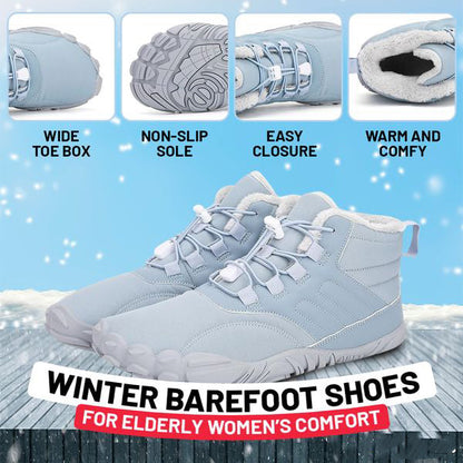 ❄️CSÚSZÁSMENTES ÉS VÍZÁLLÓ TÉLI MEZÍTLÁBAS CIPŐ (UNISEX)👟