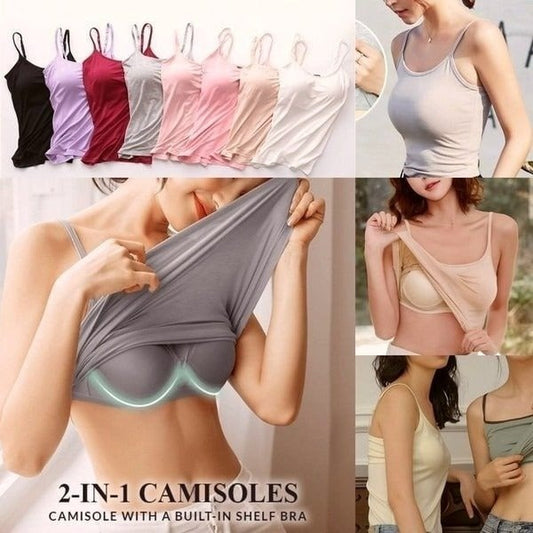 👙Szexi Gathering Bra Tank Top beépített melltartóval