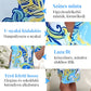 🔥👗Nők színes, nyomott mintás V-nyakú ruha