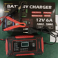🔥Intelligens akkumulátortöltő autóhoz és motorkerékpárhoz