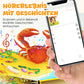 📚✨ Állatos mintákkal díszített pop-up könyv gyermekeknek
