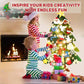 🎄 Kreatív DIY Karácsonyfa – Összeállítható Karácsonyi Dísz Otthonra