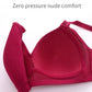 💕 Plus Size Kényelmes Drót nélküli Melltartó – Varratmentes Nylon-Spandex, Megrogyásgátló és Légáteresztő 👙