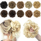 💗1+1 INGYEN + AJÁNDÉK! Göndör kontyba való scrunchie hajhosszabbító – rendezetlen fürtökre 💗