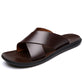 🏖️🔥50% KEDVEZMÉNY MINDEN MODELLRE!🔥🏖️ Férfi strandpapucs, valódi bőrből™👞🌞