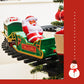 🎅 Karácsonyi elektromos vonat játékkészlet