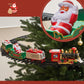🎅 Karácsonyi elektromos vonat játékkészlet