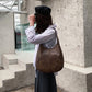 【🎊2025 Új kollekció】👜Női válltáska puha bőrből, retro stílusban – bő tárolóhellyel