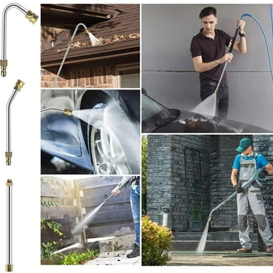 ✨ Nyomócső Kiegészítő Szett Nagy Nyomású Mosóhoz 4000PSI (10 db-os)