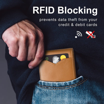 🔥Forró eladó 🔥Férfi vékony pénztárca Rfid blokkoló