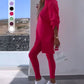 ✨ 2024 ÚJ TERMÉKEK 💖 KAPUCNIS PULÓVER ÉS JOGGER LEGGINGS 2 DARABOS SZETT