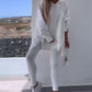 ✨ 2024 ÚJ TERMÉKEK 💖 KAPUCNIS PULÓVER ÉS JOGGER LEGGINGS 2 DARABOS SZETT