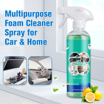 🚗 TÖBBCÉLÚ HABOS TISZTÍTÓ SPRAY AUTÓHOZ ÉS OTTHONRA