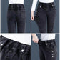 👖 ELASZTIKUS MELEG PLÜSS SKINNY FARMER NŐKNEK 3