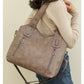 👜 RETRO NAGY KAPACITÁSÚ ÁLLÍTHATÓ CROSSBODY KÉZITÁSKA