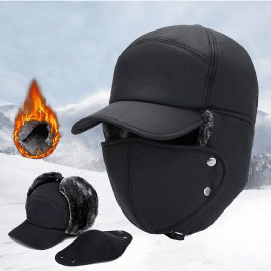 🧢 TÉLI SAPKA A FÜLEK ÉS A SZÁJ VÉDELMÉRE