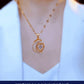 ✨🌙CRESCENT HEART ELEGÁNS NŐI NYAKLÁNC