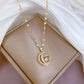 ✨🌙CRESCENT HEART ELEGÁNS NŐI NYAKLÁNC