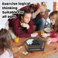 ♟FEKETE-FEHÉR INTELLEKTUÁLIS SAKK-KÉSZLET