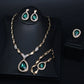 💎 ELEGÁNS FAUX GEMSTONE NYAKLÁNC SZETT
