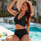 🔥👙Tummy Control fürdőruhák Szerény, magas derekú bikini szettek