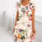 🌸Spring Specials🌸 Multi-plant Floral Print Cascade Dress【S-5XL】