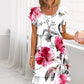🌸Spring Specials🌸 Multi-plant Floral Print Cascade Dress【S-5XL】