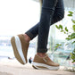 🔥Női alkalmi divatos, lélegző, vastag talpú tornacipők