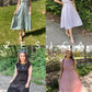 💖Új modellek forró értékesítés alatt 💖Női nyári alkalmi flutter rövid Midi ruha