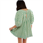 Puff Sleeves V nyakú nadrág nőknek