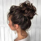 💗1+1 INGYEN + AJÁNDÉK! Göndör kontyba való scrunchie hajhosszabbító – rendezetlen fürtökre 💗