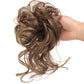 💗1+1 INGYEN + AJÁNDÉK! Göndör kontyba való scrunchie hajhosszabbító – rendezetlen fürtökre 💗