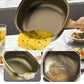 🍳12 hüvelykes titánötvözetből készült tapadásmentes serpenyő (fedéllel)
