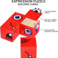 🧩 5D Puzzle Oktatási Arcok Változó Családi Játék