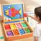 🎅🎁 A tökéletes karácsonyi ajándék! 🎄 Mágneses mintákkal ellátott fa puzzle készlet 🧠🧩