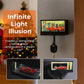 🚗Infinity Mirror LED autós kulcstartó🎄Mutassa be kedvenc autóit