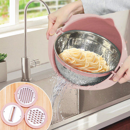 ✨ 4 in 1 szűrő és keverőtál készlet