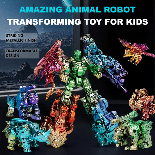 Amazing Animal Robot Transforming Toy for Kids